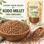 Kodo Millet I Raw & Unpolished  | Varagu I Arikelu