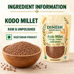 Kodo Millet I Raw & Unpolished  | Varagu I Arikelu