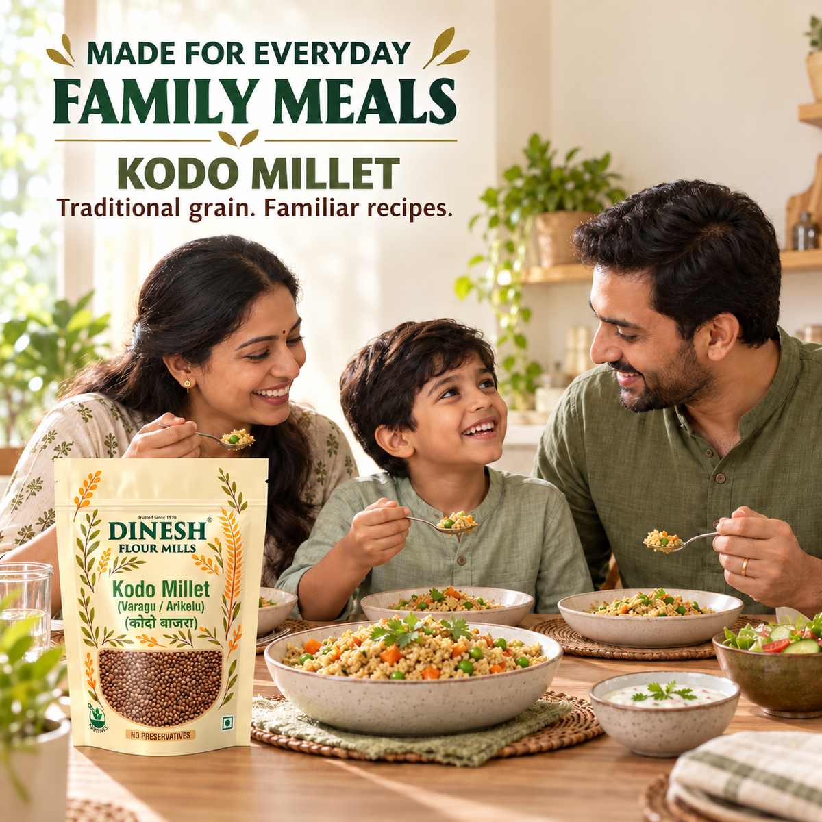 Kodo Millet I Raw & Unpolished  | Varagu I Arikelu