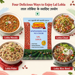 Lal Lobia (Red Cowpea) | Unpolished Whole Pulse