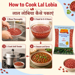 Lal Lobia (Red Cowpea) | Unpolished Whole Pulse