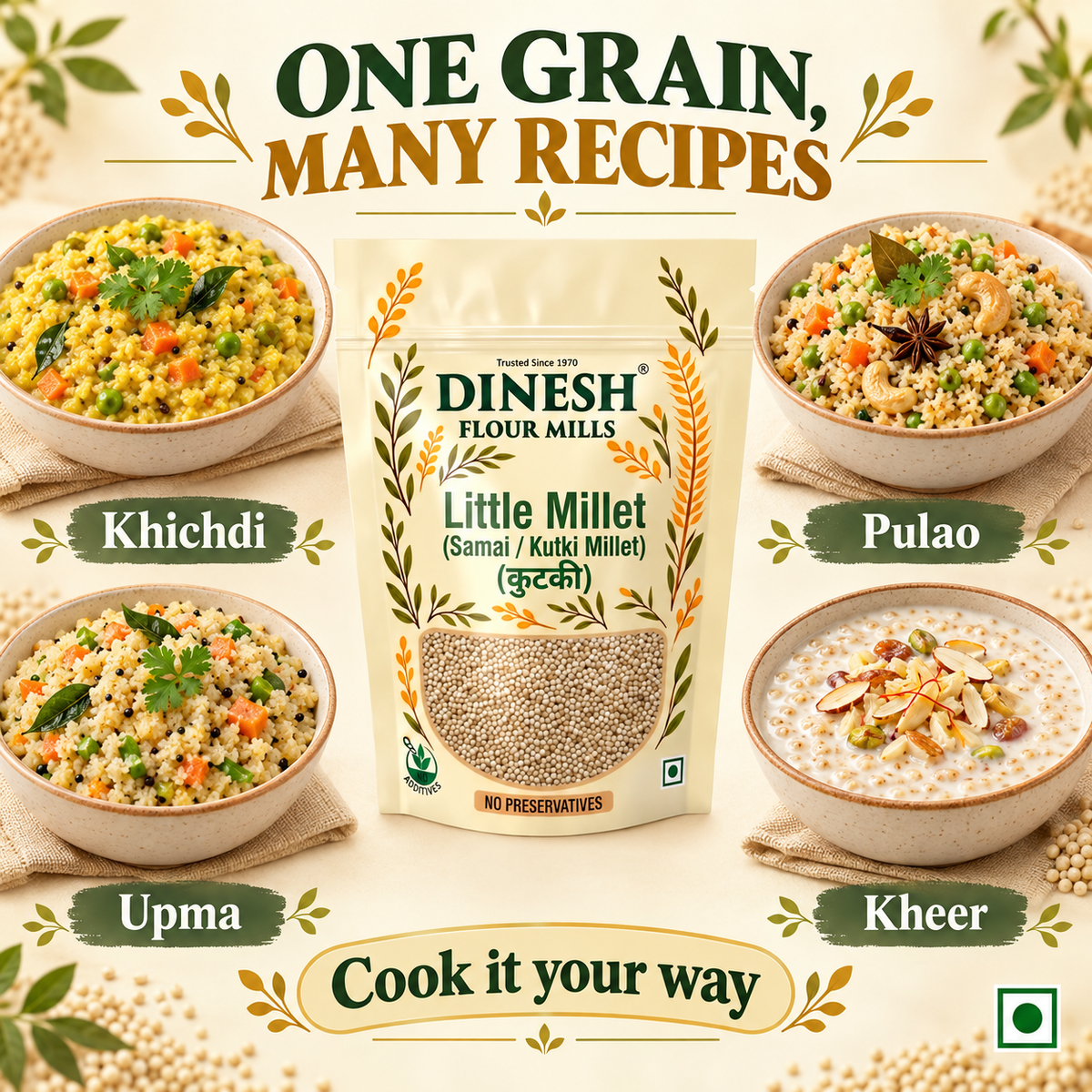 Little Millet (Samai/Kutki) | Dinesh Flour Mills