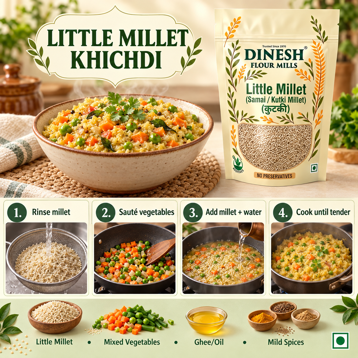 Little Millet (Samai/Kutki) | Dinesh Flour Mills