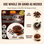 Whole Laung (Cloves) | Freshly Packed Sabut Laung | No Preservatives