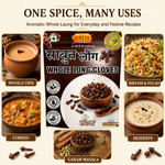 Whole Laung (Cloves) | Freshly Packed Sabut Laung | No Preservatives