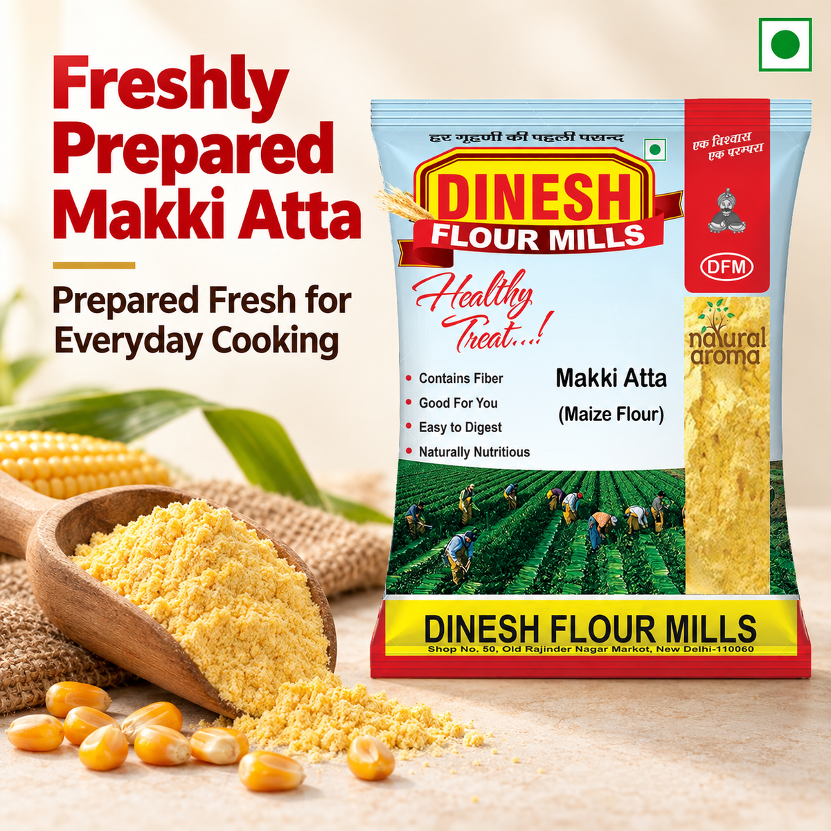 MAKKI ATTA ( Maize Flour)