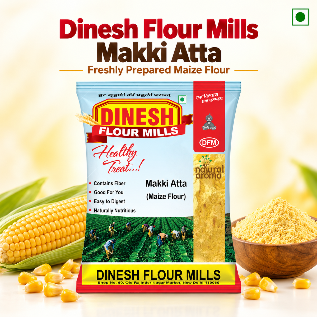 MAKKI ATTA ( Maize Flour)