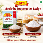 SUGAR I Large Crystal Sugar | Double Refined, Sulphurless