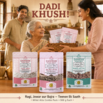 Millet Atta Combo Pack | Ragi, Jowar & Bajra Atta, 900 g Each