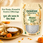 Mishri Dana (Candy Sugar) | Small White Rock Sugar Crystals for Pooja, Prasad, Sweets