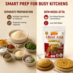 Missi Atta Masala Mix | Ready-to-Cook Missi Roti Atta