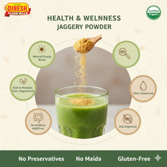 Organic Jaggery Powder (Shakkar)- Gur Shakkar