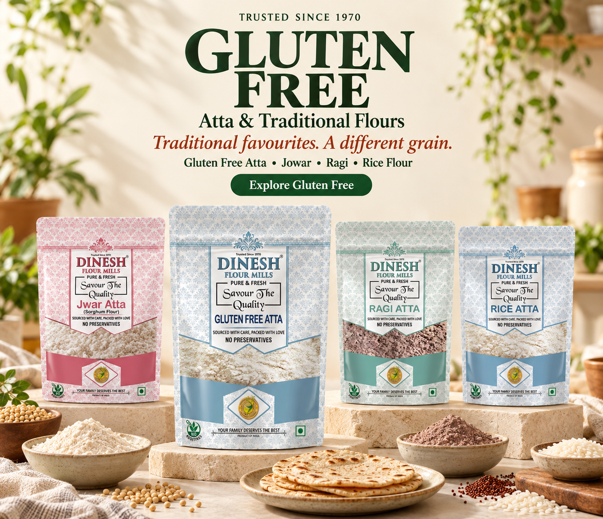 Gluten Free (No Wheat)