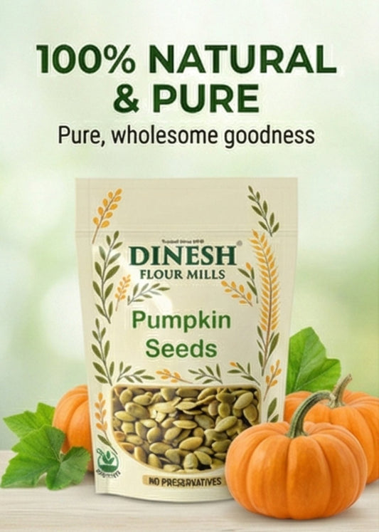 Pumpkin Seeds | Natural & No Preservatives | Dinesh Flour Mills