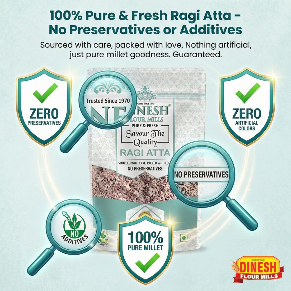 RAGI ATTA (Finger Millet Flour) (Fresh Flour)
