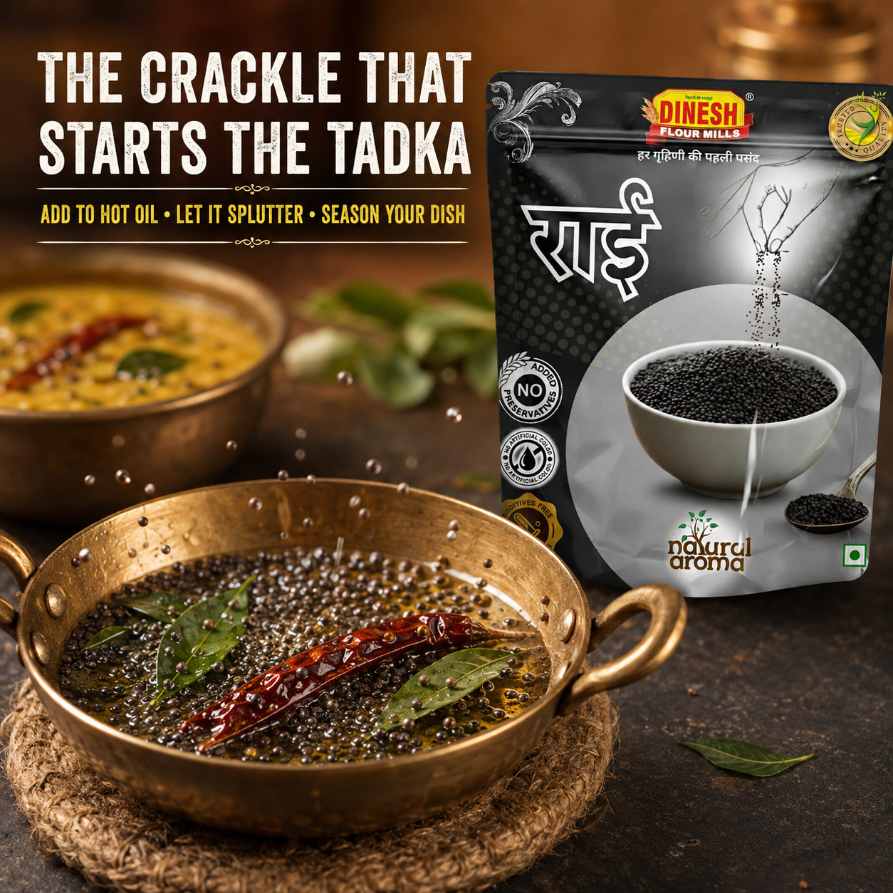 Rai (Mustard Seeds) | No Added Preservatives