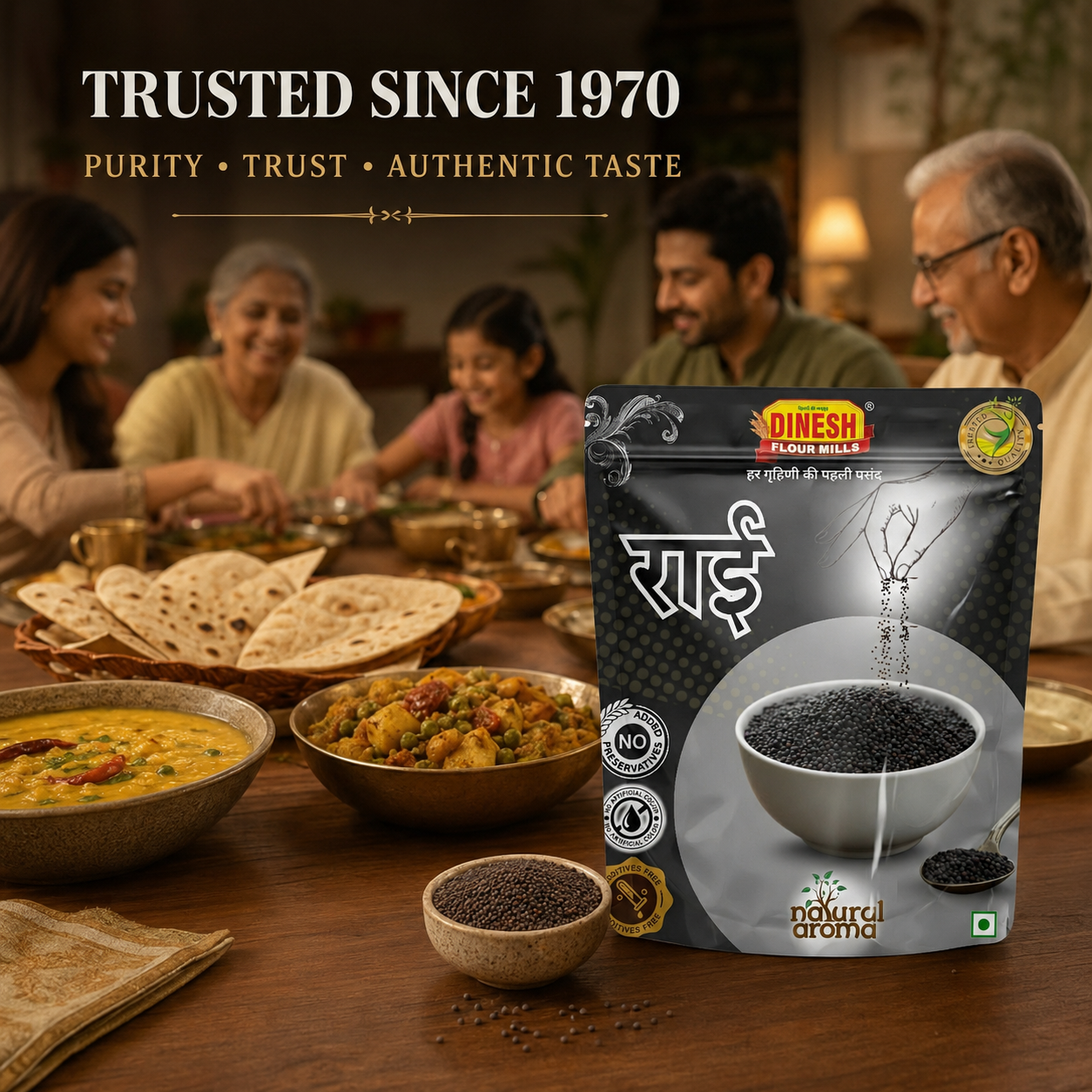Rai (Mustard Seeds) | No Added Preservatives