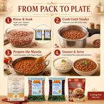 Rajma Chawal Cooking Combo 1.6kg | Choose Rajma Chitra or Jammu