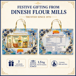 Premium Rakhi Gift Hamper with Complimentary Rakhi & Lumba Set | 7 Products