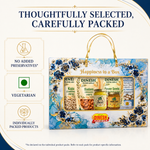 Premium Rakhi Gift Hamper with Complimentary Rakhi & Lumba Set | 7 Products