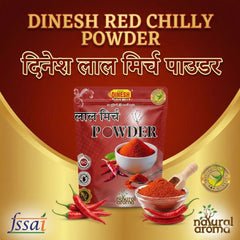 Red Chilli Powder (Lal Mirch) Freshly Grinded | No Preservatives | Dinesh Flour Mills
