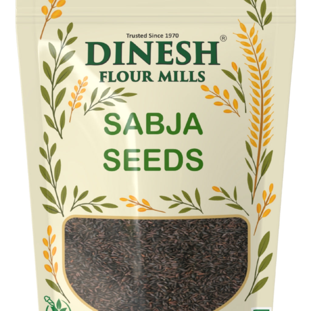 Sabja Seeds | Fresh Basil Seeds (Sabja Dana) – Dinesh Flour Mills