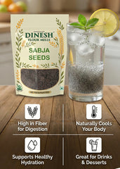Sabja Seeds | Fresh Basil Seeds (Sabja Dana)