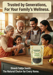 Sabja Seeds | Fresh Basil Seeds (Sabja Dana)