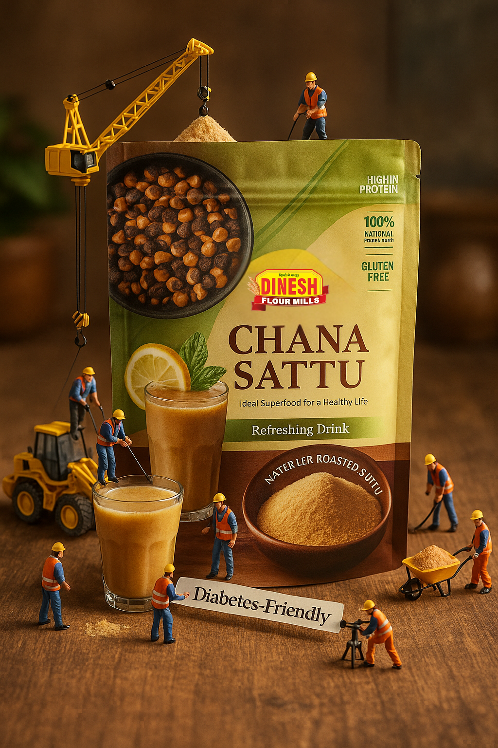 Chana Sattu - Roasted Gram Flour