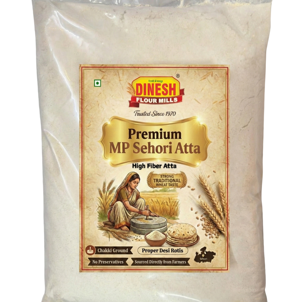 MP Sehori Atta – Whole Wheat Flour from Madhya Pradesh Sehore Wheat