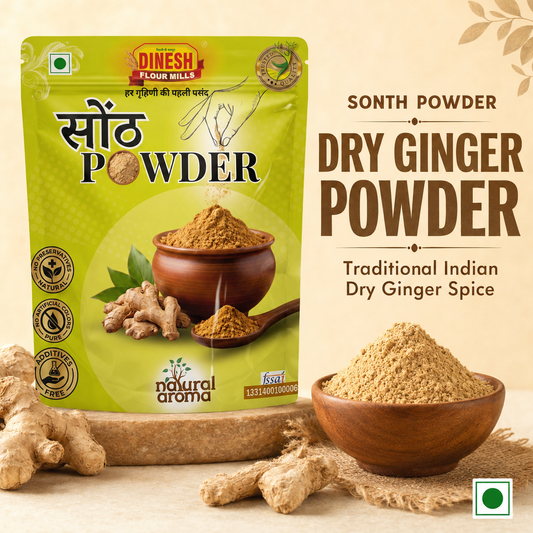 Sonth Powder | Dry Ginger Powder | Freshly Ground | No Preservatives