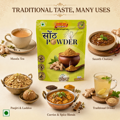 Sonth Powder | Dry Ginger Powder | Freshly Ground | No Preservatives