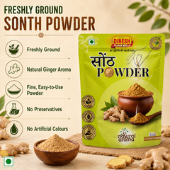 Sonth Powder | Dry Ginger Powder | Freshly Ground | No Preservatives