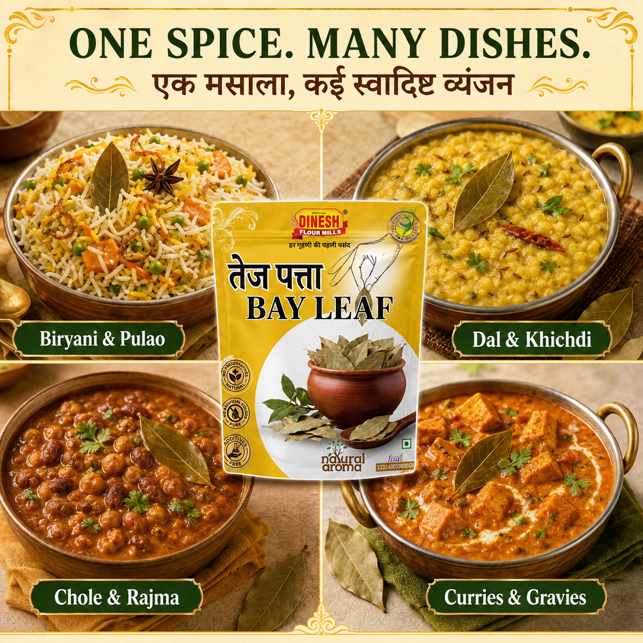Tej Patta (Whole Bay Leaf) | तेज पत्ता