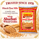 Dinesh Flour Mills Sharbati Whole Wheat Grains (Sabut Gehun)
