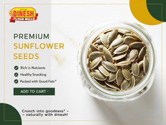 Sunflower Seeds – Unpolished, Raw & Preservative-Free | Dinesh Flour Mills
