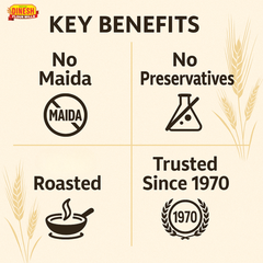 Roasted Vermicelli | Made from 100% Suji | No Maida, No Preservatives