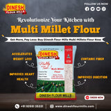 Multi Millets Flour - 1Kg - Millet Flour (6 Millets in one Pack)