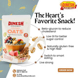OATS FLAKES (OATS POHA) Avena Sativa-Quick Oats | Steel Cut Oats I Instant Cooking Oats | Gluten-Free | High Fiber & Protein | Heart-Healthy | Ideal for Busy Lifestyles & Weight Watchers