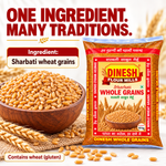 Dinesh Flour Mills Sharbati Whole Wheat Grains (Sabut Gehun)