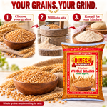 Dinesh Flour Mills Sharbati Whole Wheat Grains (Sabut Gehun)