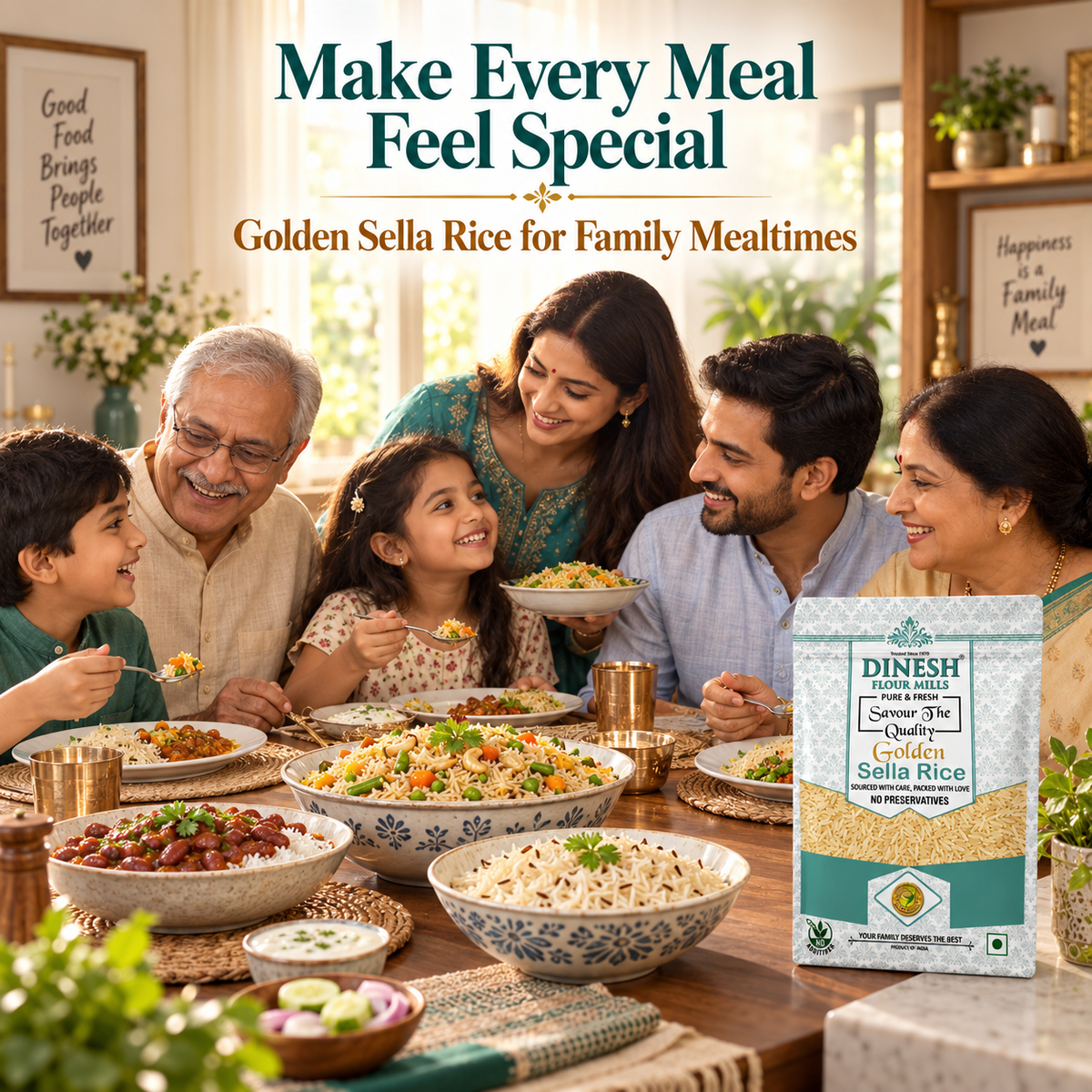 Golden Sella Rice | Parboiled Rice