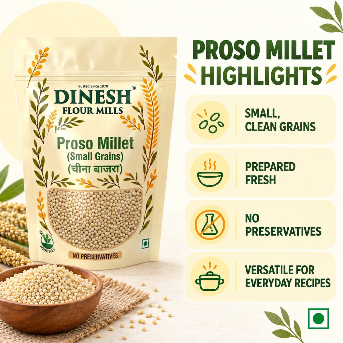 Proso Millet I Cheena Bajra