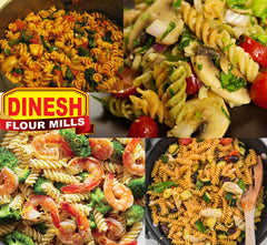 Spiral Pasta (Rotini)  Made Of Sooji