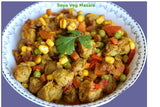 Soya Chunks with Vegetables