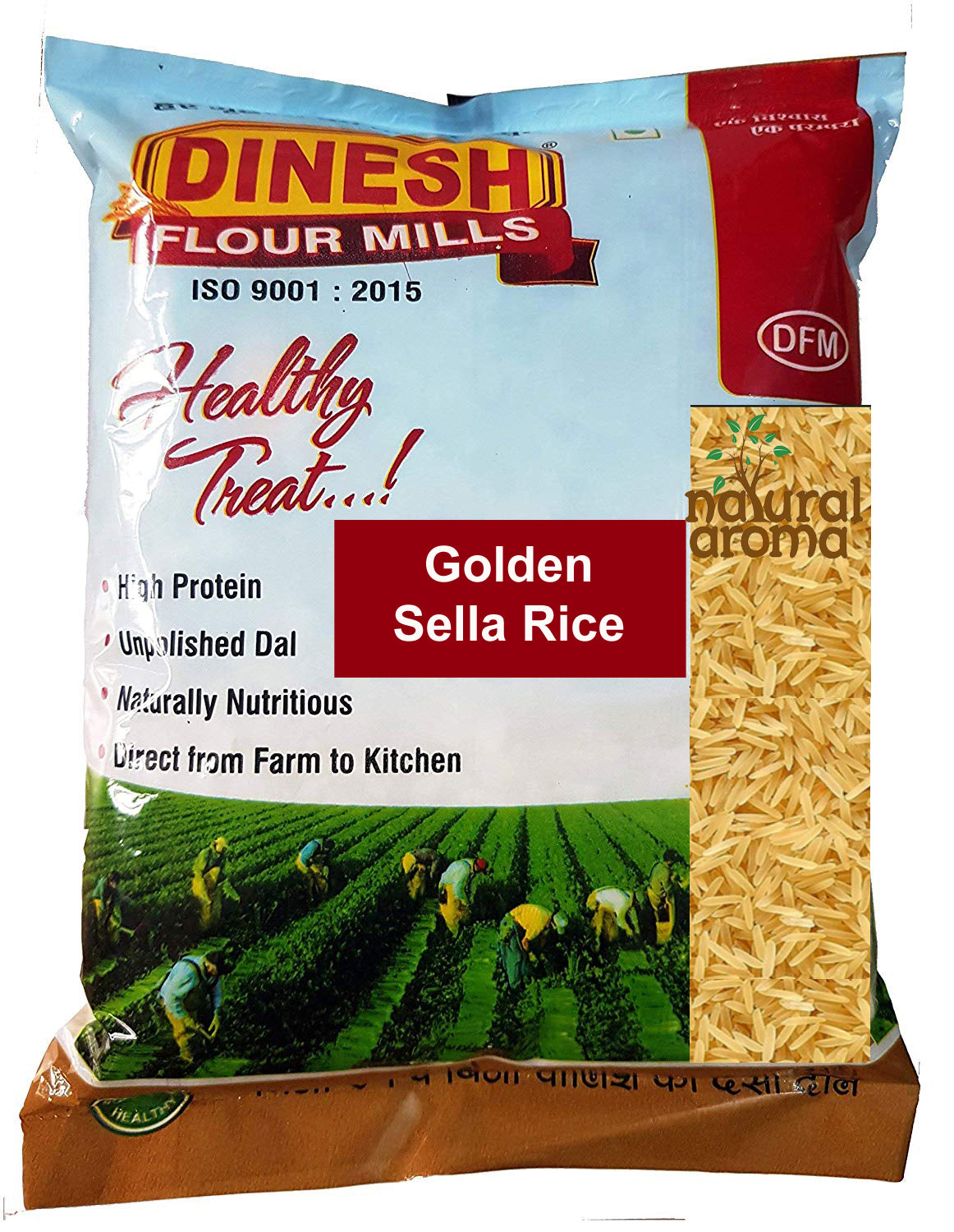 Golden Sela Rice - 1 KG – Dinesh Flour Mills