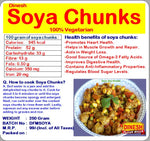 Soya Chunks - Nutritional information