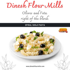 Spiral Pasta (Rotini)  Made Of Sooji