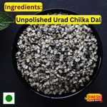 Urad Chilka Dal /Split Gram Black - 1 KG